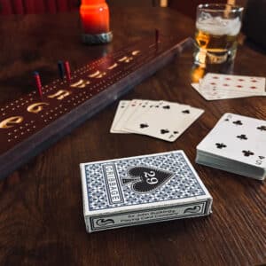 Sir John Suckling Playing Cards in Red or Blue