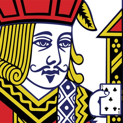 Jack custom cribbage cards